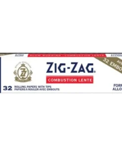 ZIG-ZAG WHITE KING SLIM WITH TIPS