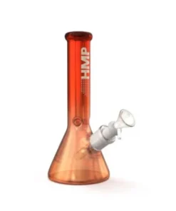HMP PREMIER COLLECTION 8″ AMBER GLASS WATERPIPE