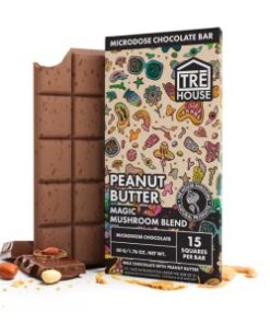 Magic Mushroom Chocolate Bar – Peanut Butter